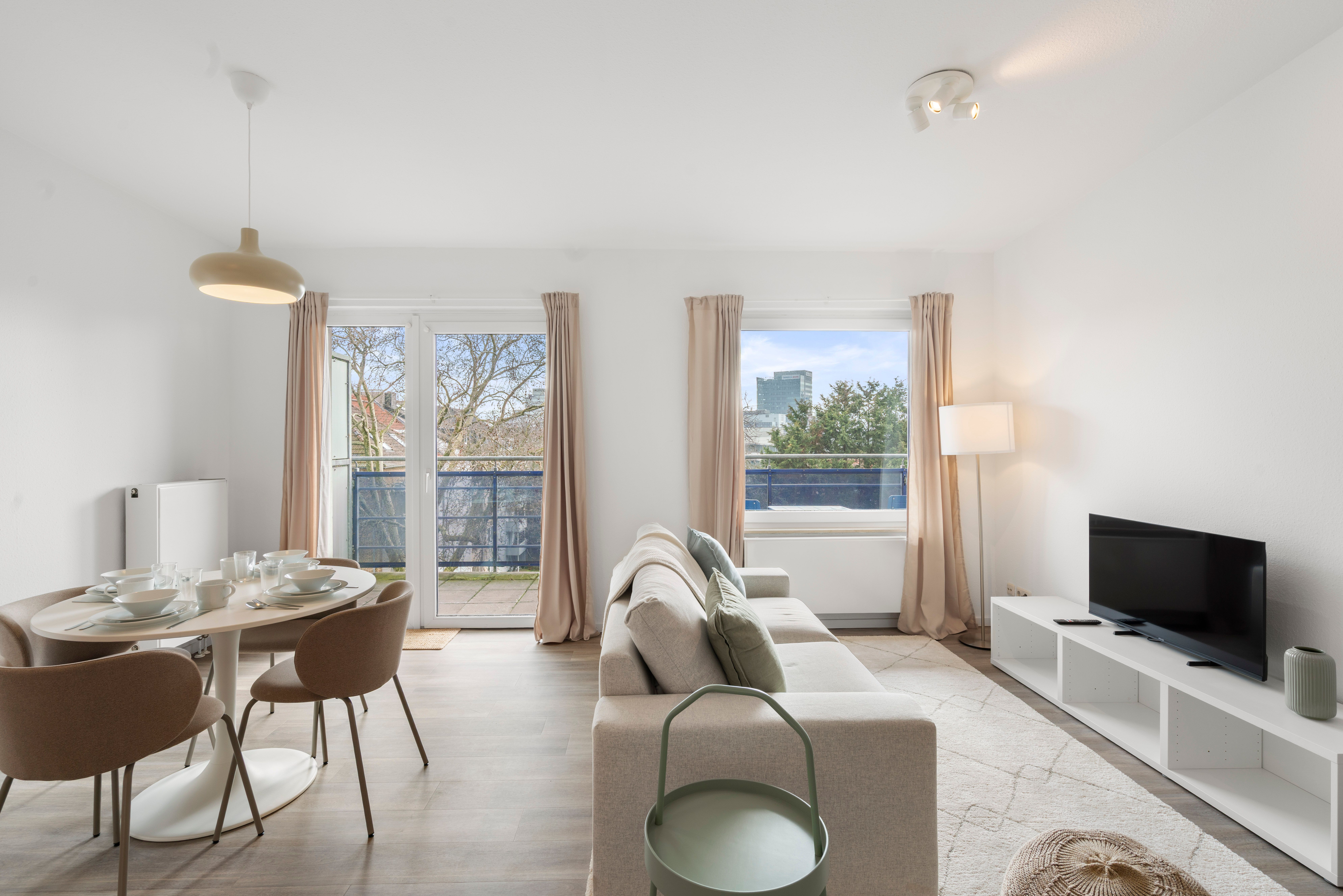  Serviced Apartment With Balcony & Separate Bedroom – Walking Distance To Duisburg Hbf  -  Serviced Apartment with Balcony & Separate Bedroom – Walking Distance to Duisburg Hbf  - Gallery -  17
