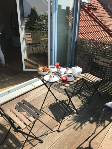 Upscale, fully furnished 3-room top floor apartment in Munich Trudering (close to Airbus, Siemens,...) - Gallery - 8