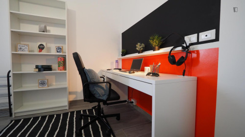 Inviting double bedroom in Mirafiori Sud