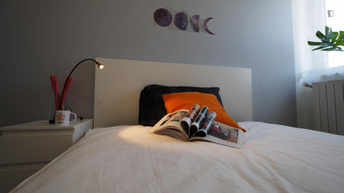 Inviting double bedroom in Mirafiori Sud