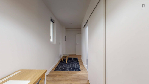Inviting double ensuite bedroom near Le Rocher d'Enfer