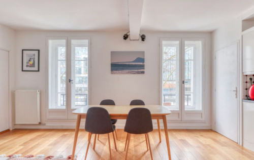 Spacious studio apartment in Montparnasse, 49 m²