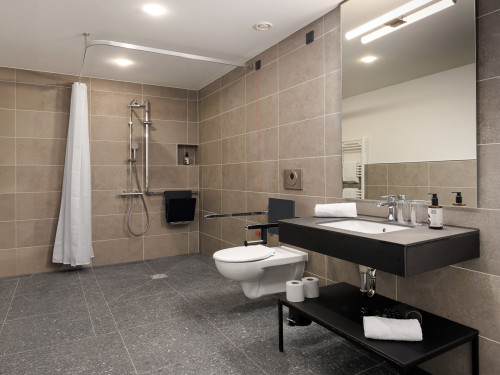 Spacious Studio XL with a kitchenette and seating area in Bielefeld - Gallery - 5