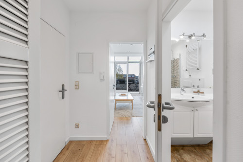 Beautiful Penthouse with South Balcony across from Kulturbrauerei