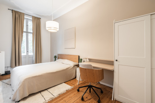 Perfect 2-room apartment in a prime location in Friedrichshain, fully furnished & equipped