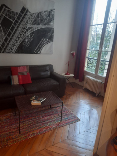 Furnished rental flat 2 rooms 50 m² Paris 7E