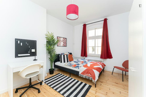 Large double bedroom in Oberschöneweide