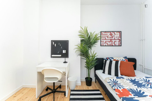 Large double bedroom in Oberschöneweide