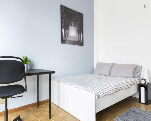Large Cozy double bedroom in a 6 bedroom apartment in Milan