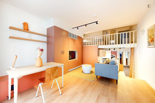 Very cool studio in the Ste Catherine neighbourhood