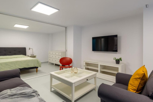 Spacious studio in Koukaki