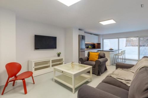 Spacious studio in Koukaki