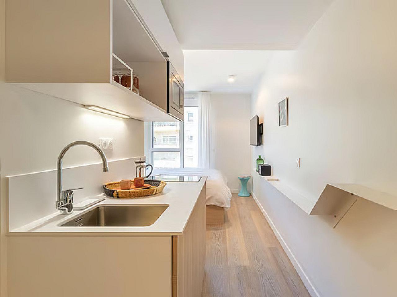 T1 Apartment - Contemporary Coliving Retreat in Tranquil Sans Souci, Lyon - Gallery - 3