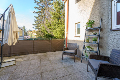 Grand 1-bedroom apartment with an incredible terrace, near the Kačerov metro