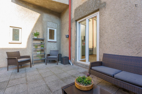 Grand 1-bedroom apartment with an incredible terrace, near the Kačerov metro