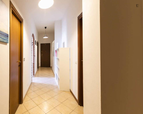 Beautiful double bedroom in a student flat, in Cesano Boscone  - Gallery -  5