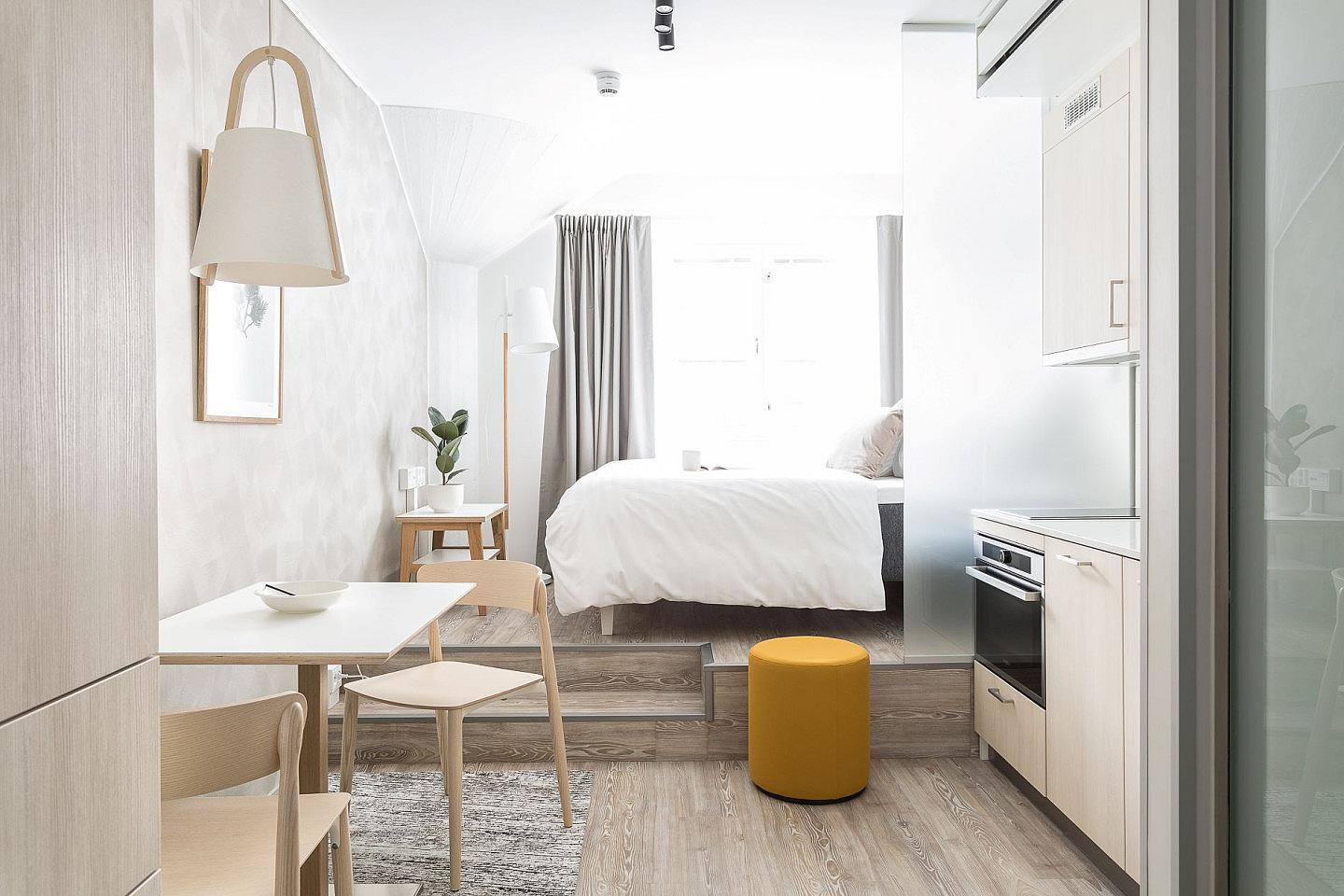  Compact Studio  -  Stylish Coliving in Historic Katajanokka with Sea Views and Community Events  - Gallery -  1