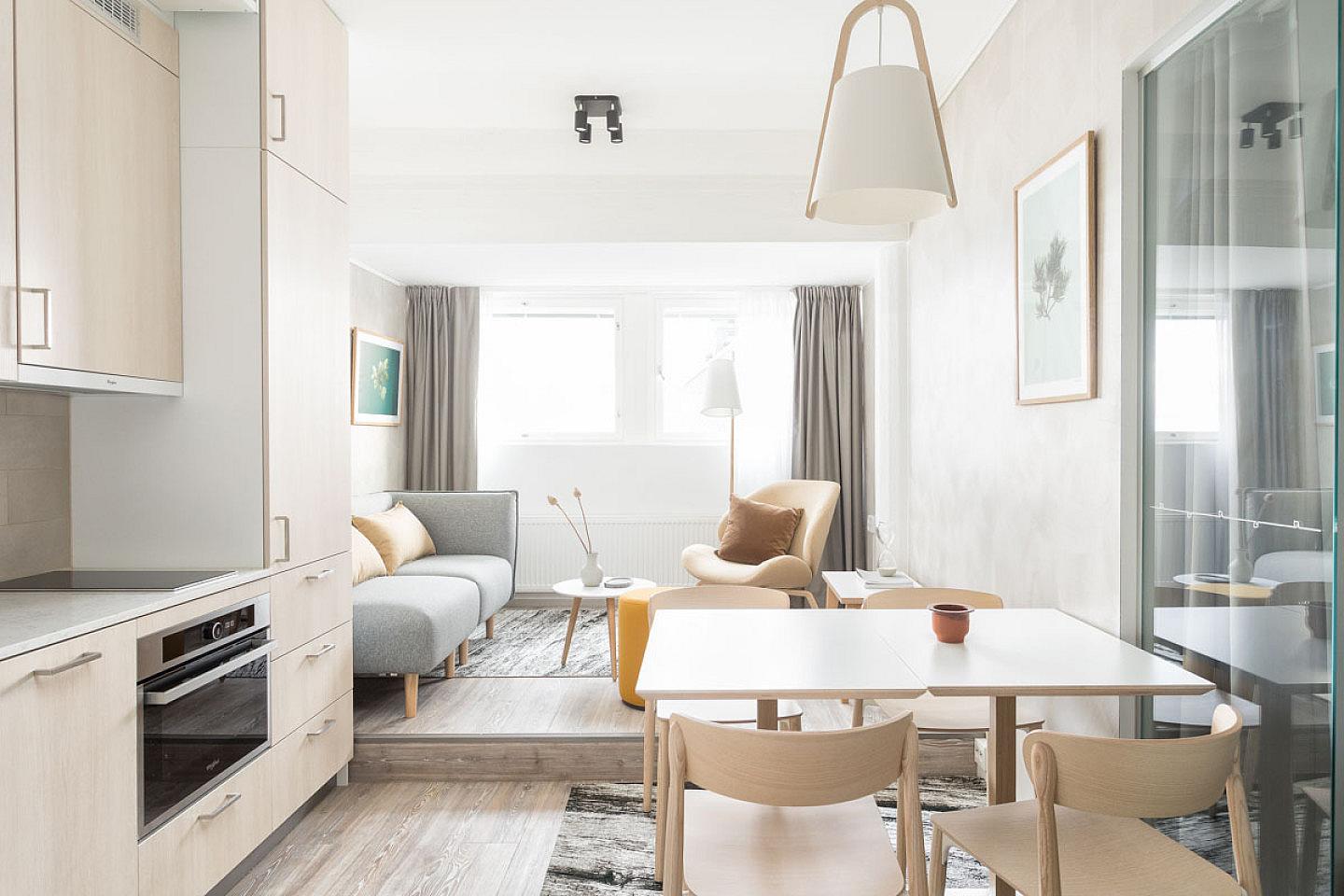  Large Studio For Three  -  Stylish Coliving in Historic Katajanokka with Sea Views and Community Events  - Gallery -  1