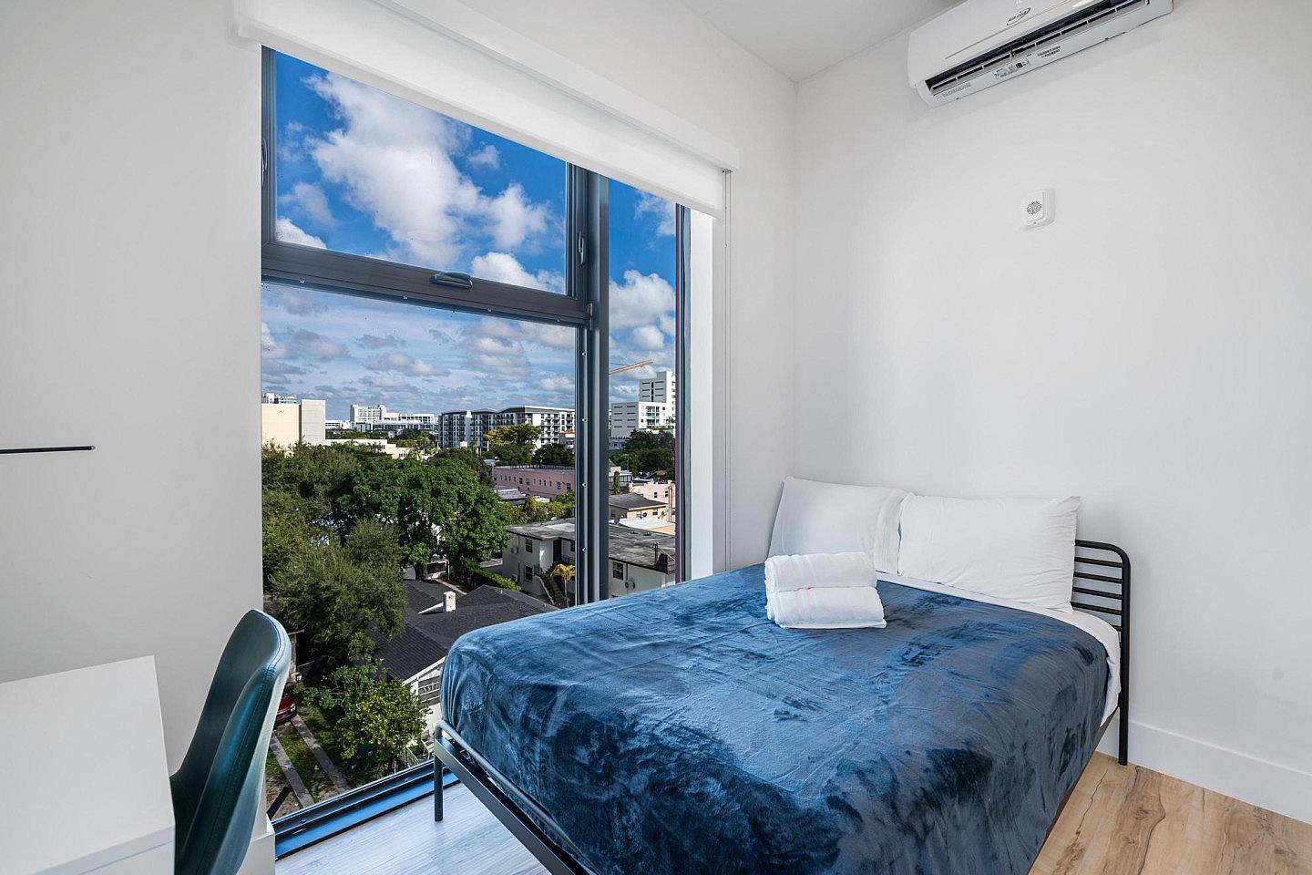  22- Private Room In A 3-3 Apartment  -  Modern Co-Living Community in Vibrant Little Havana, Miami  - Gallery -  3