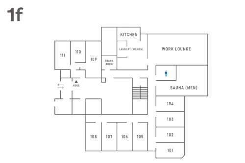 Clean and Minimal Coliving Space Near Hodogaya Station in Yokohama Collective  - Gallery -  5