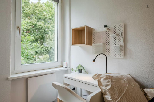 Bright single bedroom in Spandau