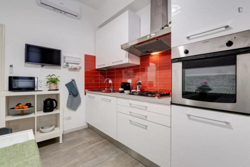 Cosy 1-bedroom flat close to the Bologna metro station
