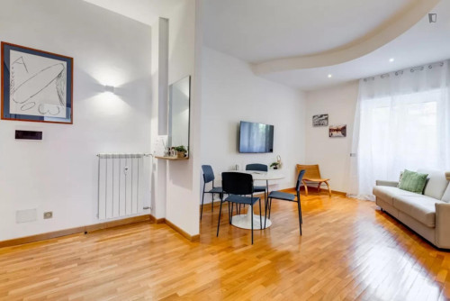 Cool 1-bedroom flat in the Portuense district