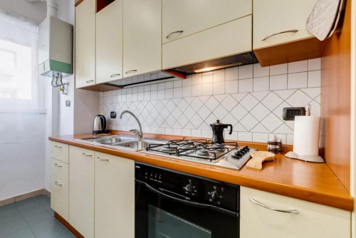 Cool 1-bedroom flat in the Portuense district