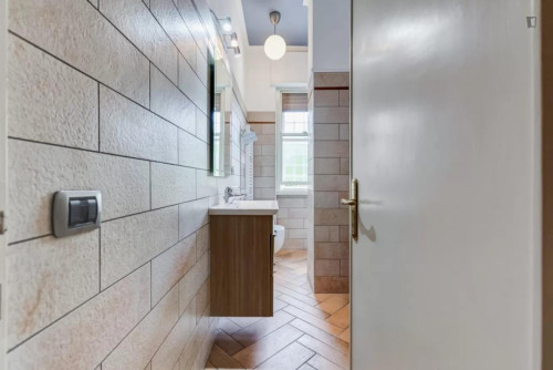 Modern studio close to the Battistini metro station