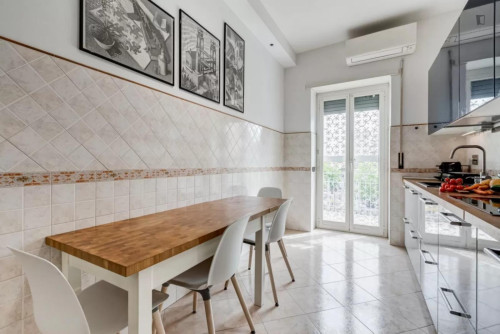 Trendy 2-bedroom flat close to Pigneto metro station