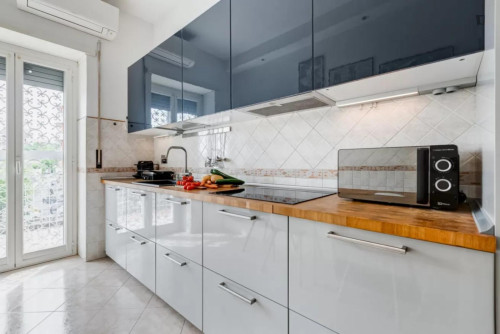 Trendy 2-bedroom flat close to Pigneto metro station