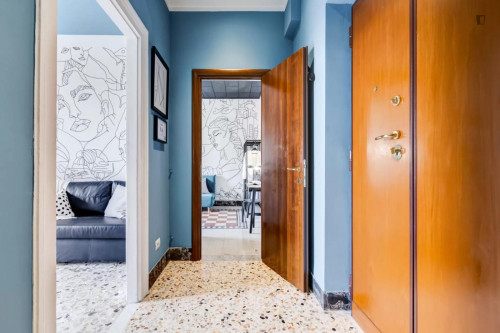 Modern 1-bedroom flat near the Colosseum