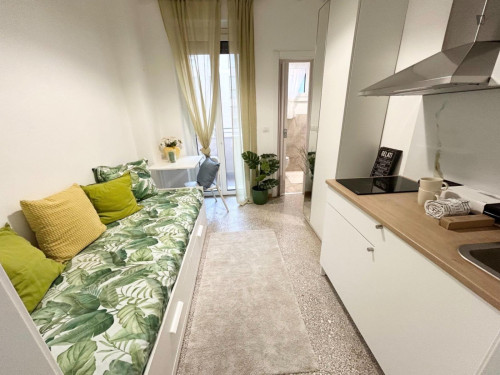 Homely double ensuite bedroom with kitchenette, in Solari-Tortona