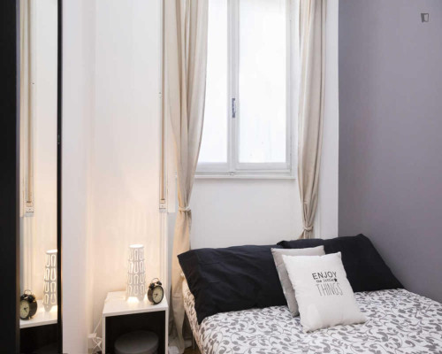Neat single bedroom near Università Cattolica del Sacro Cuore