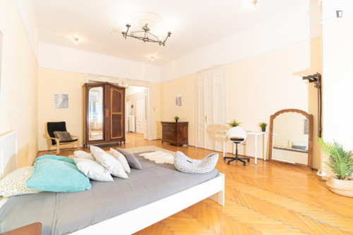 Cosy double bedroom near Oktogon metro