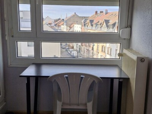 A private room in a quiet home