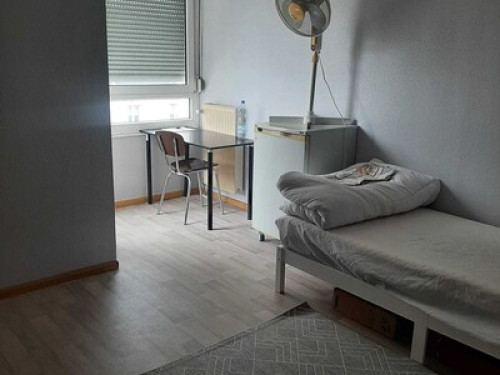 A private room in a quiet home