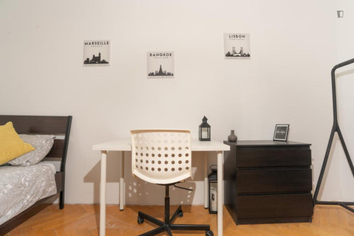 Charming double bedroom in Józsefváros