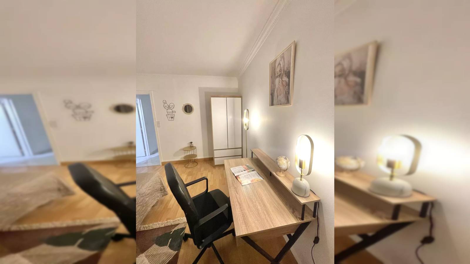 Bedroom 1 - Room in a shared 5-bedroom flat for rent in Compiègne - Gallery - 8