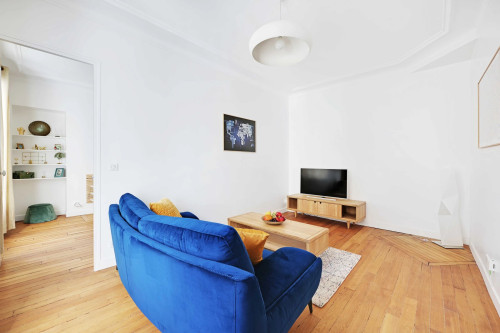 Magnificent flat 1BDR Rue du commerce