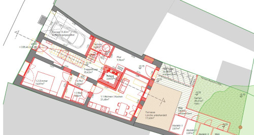 New build - Old town flat in quiet, central location First occupancy