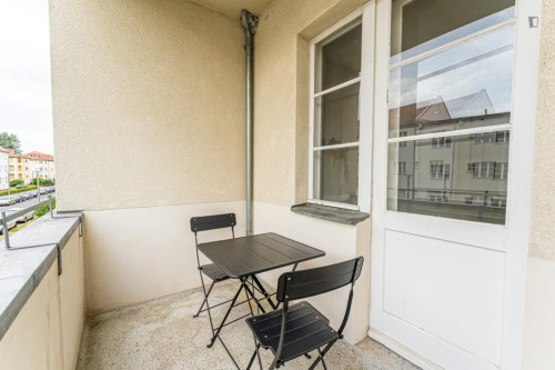 Very bright single bedroom in Adlershof