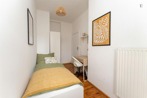 Very bright single bedroom in Adlershof