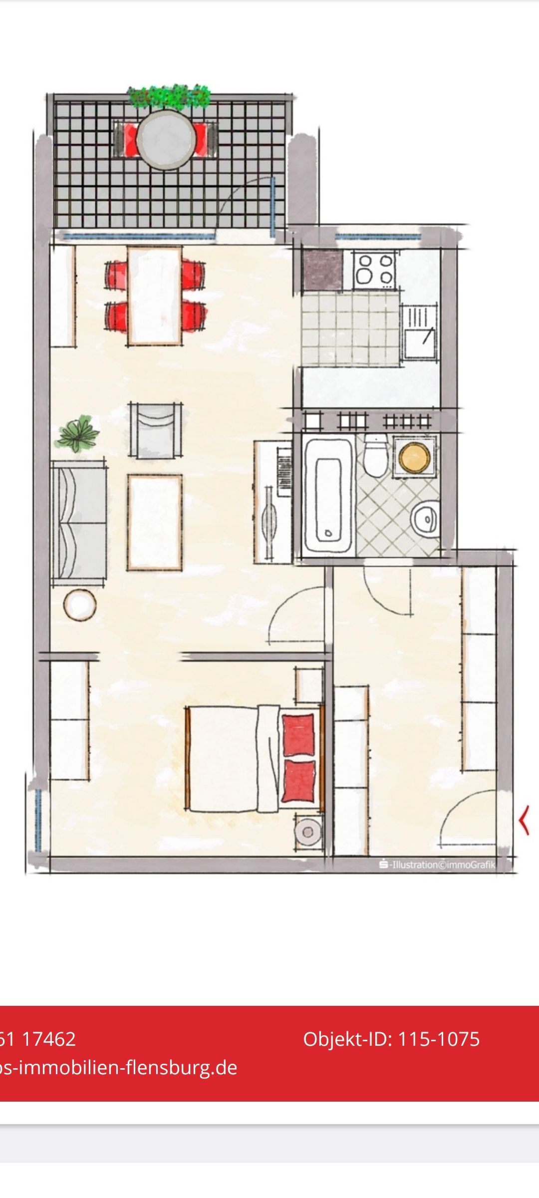  Comfortable, Bright, Cozy Temporary Home In Flensburg  -  Comfortable, bright, cozy temporary home in Flensburg  - Gallery -  3
