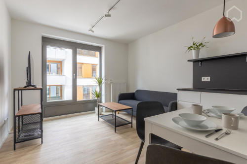 All new apartment in Mannheim with large terrace