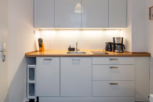 Modern furnished one-room apartment in Gesundbrunnenkiez