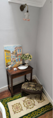 Tempting Single Bedroom with a balcony close to Figueira da Foz Train Station