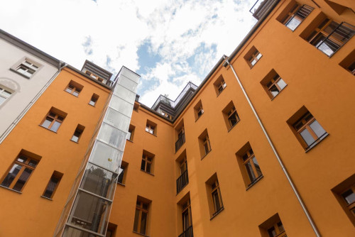 Modern studio apartment with terrace in Friedrichshain (Berlin)