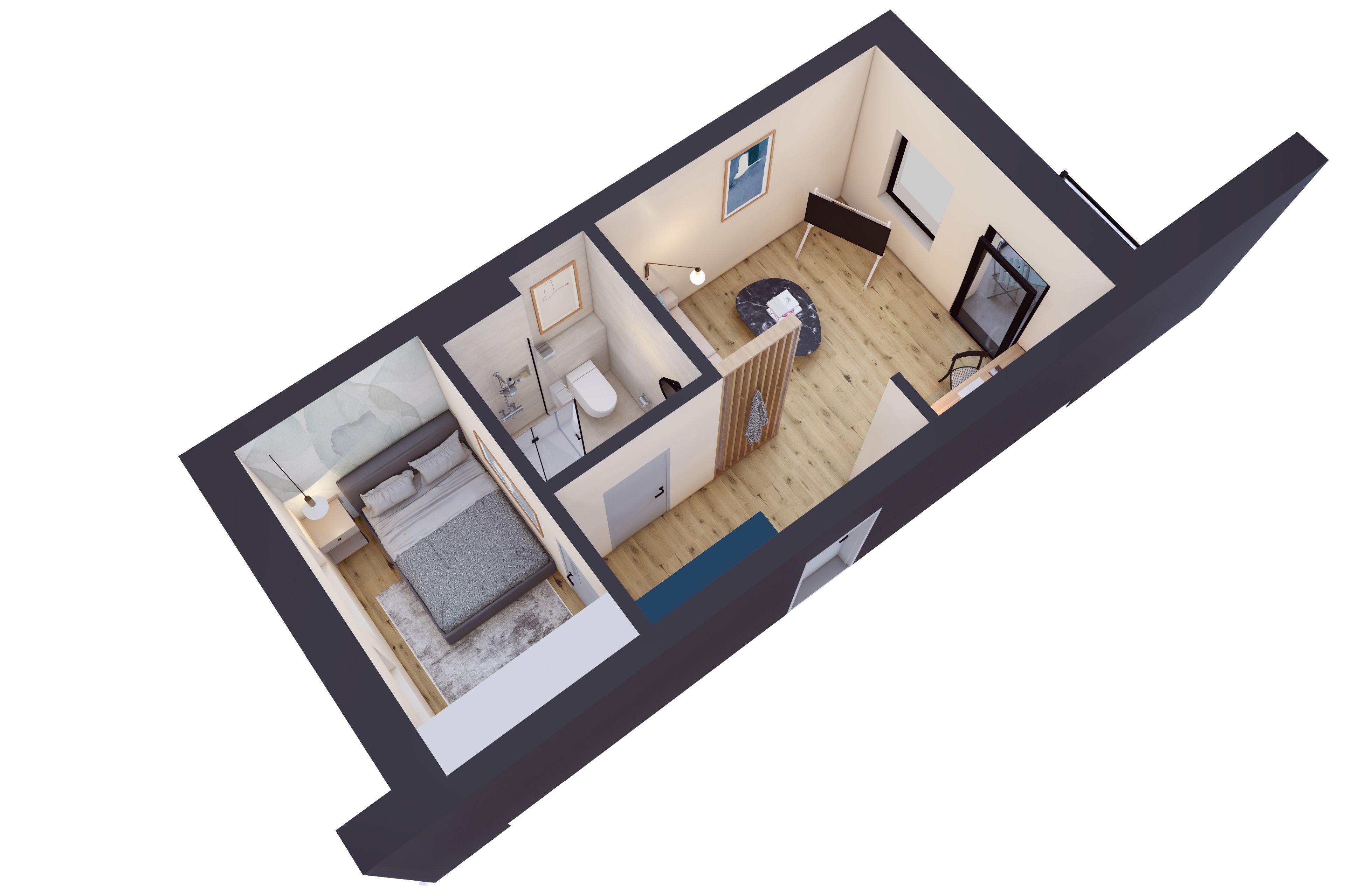 Modern And Spacious Business Apartment In Greifswald - Modern and spacious business apartment in Greifswald - Gallery - 4