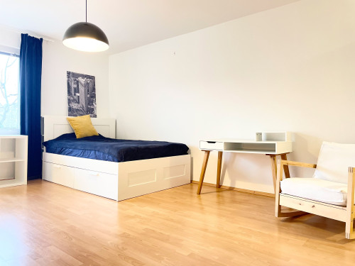 Furnished 1-room apartment with balcony in Prenzlauer Berg